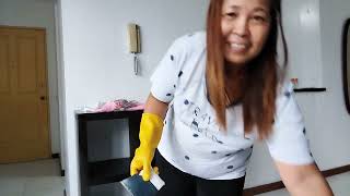 linisin mabuti ang sahig