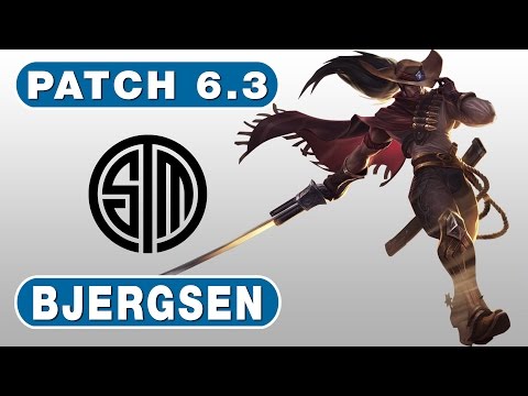11. TSM Bjergsen - YASUO vs Twisted Fate - MID - February 21st, 2016 - Season 6 Patch 6.3