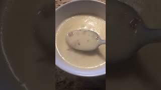 Winter soup cream bacon #shortvideo #shorts #food #yummy #cooking #winter