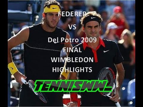Federer vs Del Potro 2009 final extended highlights- ATP Tennis