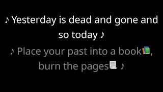 Sia - Burn the Pages (Lyrics)