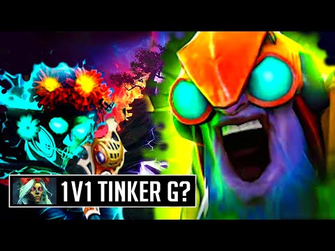 INSANE GAME TINKER VS UNKILLABLE MUERTA | DOTA 2 7.34B | TINKER.