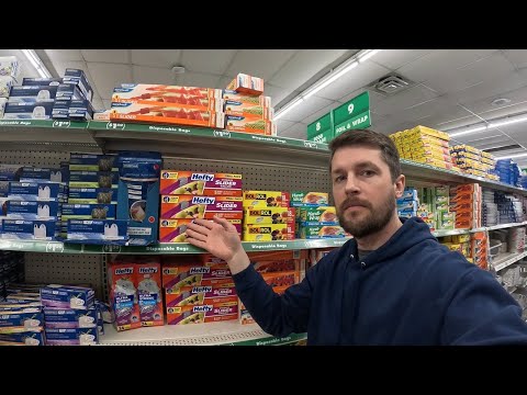 Public ASMR in a quiet Dollar Tree