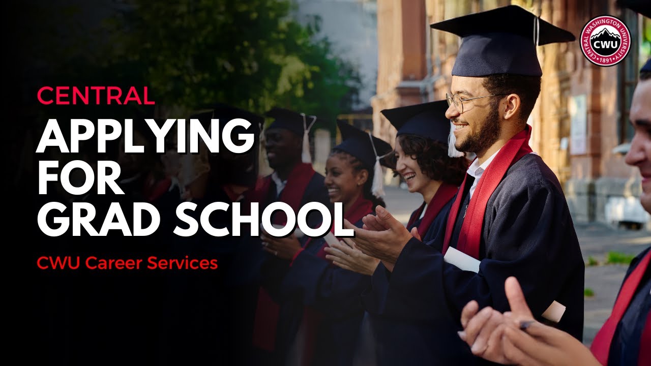 🎓 Applying for Grad School Workshop | Vicki Sannuto & Bill Thelan | CWU Career Services