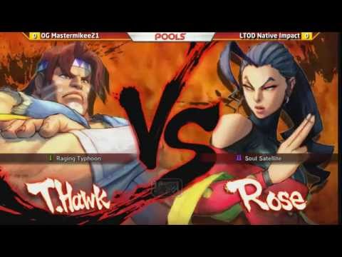 Defend the North 2015 - USF4 Pools - LTOD Native Impact (T. Hawk) vs OG Mastermikee21 (Rose)