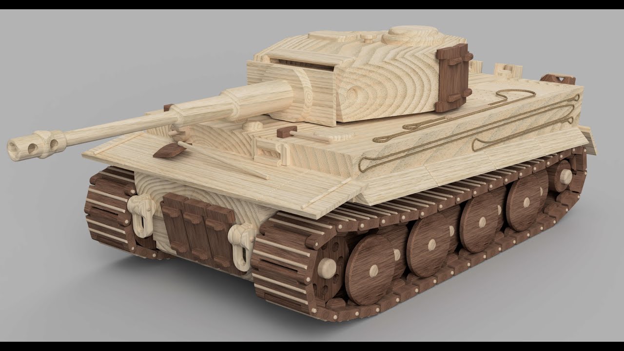 Tiger 1 Exploded view