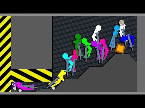 Pogo Stick Crush - Shutter Crush in Algodoo