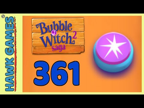 Bubble Witch 2 Saga Level 361 (Classic mode) - 3 Stars Walkthrough, No Boosters