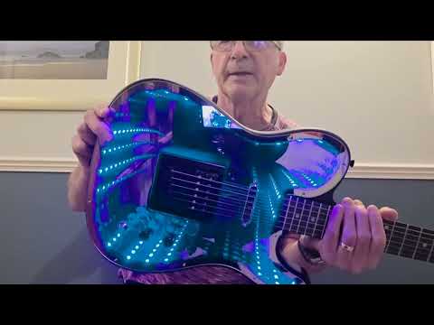 Harley Benton TE-20HH SBK Standard Series Infinity Mirror Electric Guitar image 21