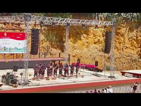 Pasodoble "ella era una marioneta". "Los Esclavos". Festival Dos Hermanas (Sevilla). 16/04/23