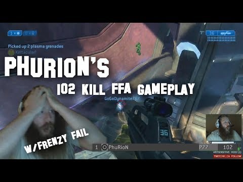 Phurion's 102 Kills FFA Midship Gameplay (feat. Stick Frenzy RAGE)