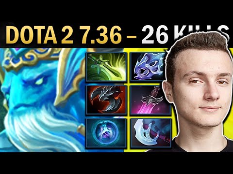 Morphling Gameplay Miracle with 26 Kills and Butterfly - Dota 2 7.37