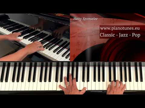 'Sil de Strandjutter' Theme ,  J. Pearson, piano solo arrangement by Hetty Sponselee, Pianotunes.eu