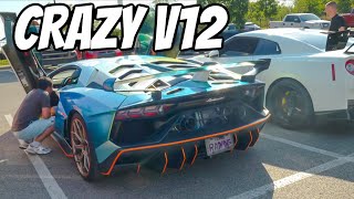 ATX Loudest Supercars Go Out to PARTY! LOUD V12+Loud Audi R8