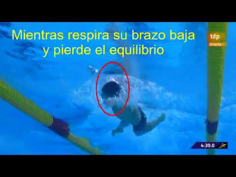 Romanchuk coordinacion respiracion 1500 campeonato Europeo 2018