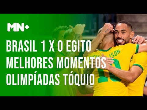 Gols e lances de Brasil x Egito