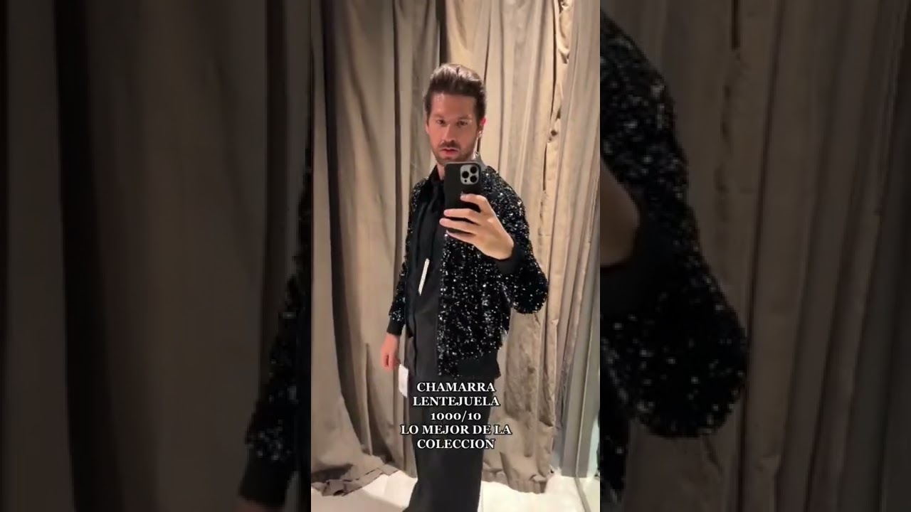 Probando coleccion FIESTA Zara Hombres