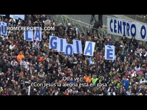 Francisco: ¨Con Jesús, la alegría está en casa¨