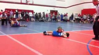 Mason Miller wrestling Eudora