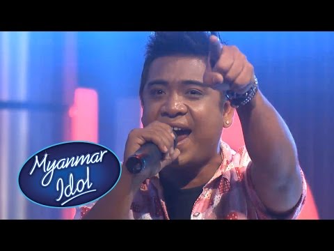 Zaw Min Oo Myanmar Idol Season 1 Performance | FINAL TOP 7 | Myanmar Idol 2016