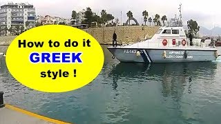 HOW TO DRIVE A BOAT - HOW TO MOOR A BOAT for Beginners