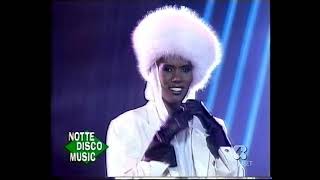 GRACE JONES - Party Girl (Italian TV 1987)