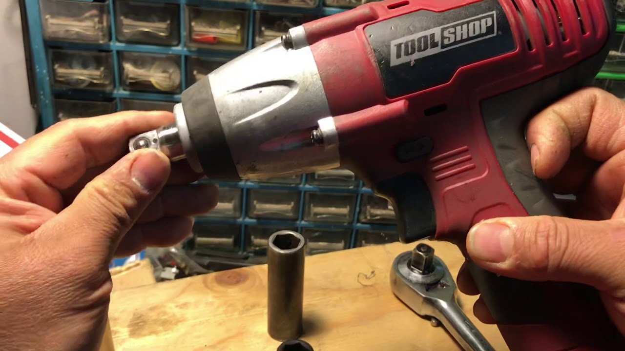 Diferencia entre dados mecánicos impacto y regulares mecánica en casa Mecanico aprendiz
