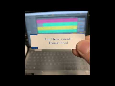 Thomas Hood - Can I have a word? (Intro)