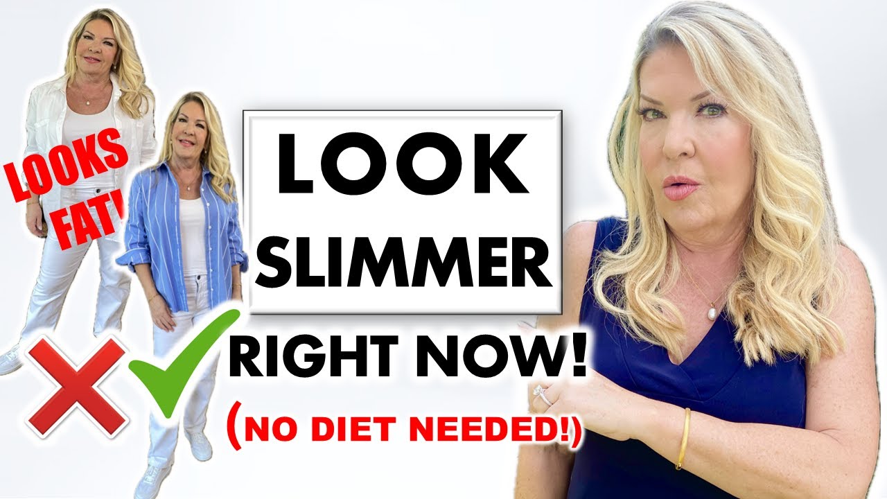 LOOK SLIMMER OVER 50 WITHOUT LOSING WEIGHT