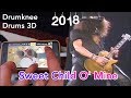 DrumKnee 3D App Sweet Child O Mine Guns N Roses Drum Cover