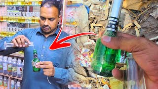 Amazing skill of refilling perfume bottle | Refilling Empty Perfume Bottle