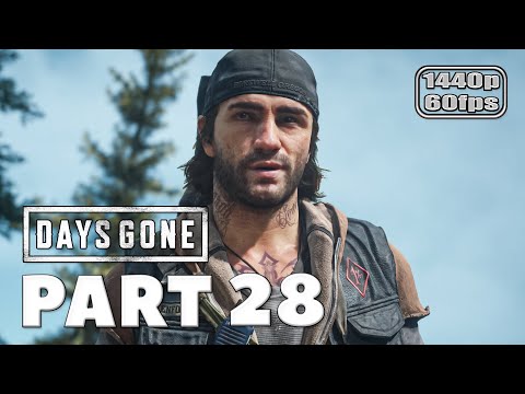 DAYS GONE PC Gameplay Walkthrough Part 28 - PIONEER INFESTATION (FULL GAME)