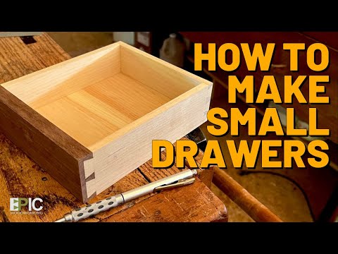 How to Make Small Drawers