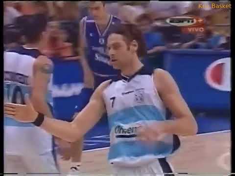 Fabricio Oberto 2002 FIBA WC Semifinal and Final
