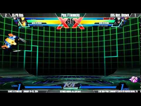 KIT14 - UMvC3 - Pool F1 WF - EG PR Rog vs UVG Noel Brown