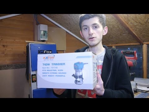 Katsu Trim Router Review- Cheapest amazon router!!