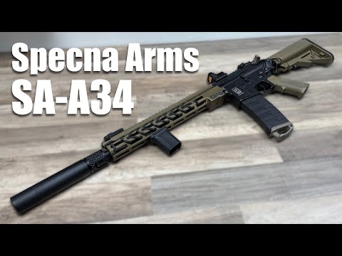 Turning a TRASH Airsoft Gun into a MILSIM Rifle - Specna Arms SA-A34