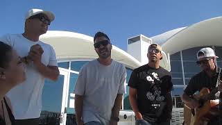"Been Around the World" by O-Town in San Diego, California on 10/8/23 (Acoustic Soundcheck)