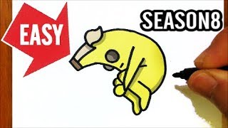 Fortnite peely skin drawing