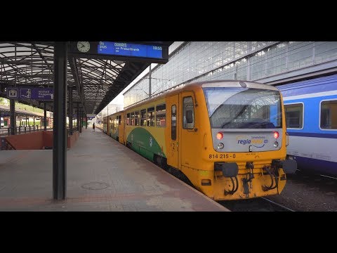 Czech Republic, train ride from Praha hlavní nádraží to Praha-Kačerov