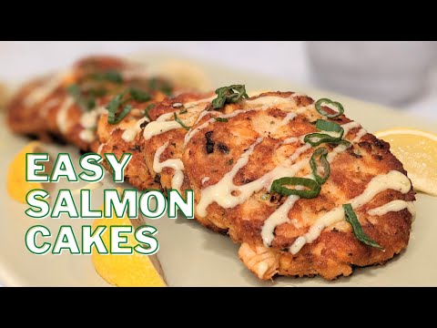 Fresh Salmon Cakes Recipe • Easy & Quick Salmon Cakes Recipe