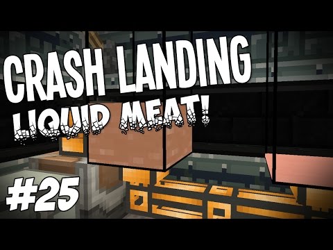 Crash Landing - Minecraft HQM - Liquid Meat! #25