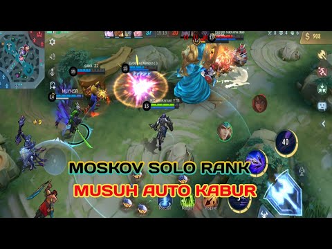 MOSKOV SOLO RANK - MobileLegends | MLBB | BUILD TOP GLOBAL MOSKOV | TOP GLOBAL MOSKOV | SOLO RANK