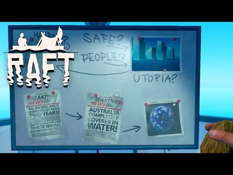RAFT The Finale Chapter Gameplay Deutsch #07 - Fremde Menschen gefunden