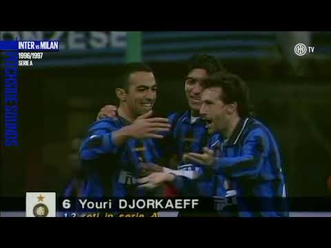Stagione 1996/1997 - Gol di Djorkaeff - Inter vs. Milan (3:1)