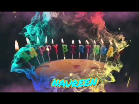 Amazing Happy Birthday NAUREEN    song. Happy birthday song with names