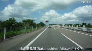 preview picture of video '[HD] 富山～新潟 （北陸道2/2） 20倍速 Hokuriku expressway 2 of 2'