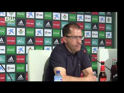 Rueda de prensa JJ Romero y J.E.Riquelme Betis B - Lorca
