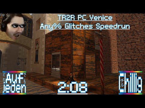 Tomb Raider II 2 Remastered | PC | Venice | Any% | Speedrun | 2:08 | German | WR |