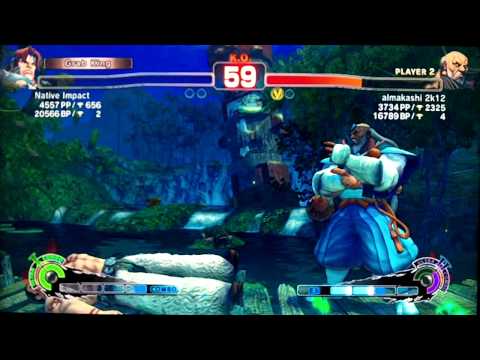 SSF4 AE:2012 Native Impact (Hawk) vs almakashi 2k12 (Gouken)